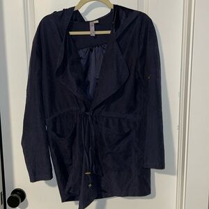 Navy Blue Lightweight Jacket